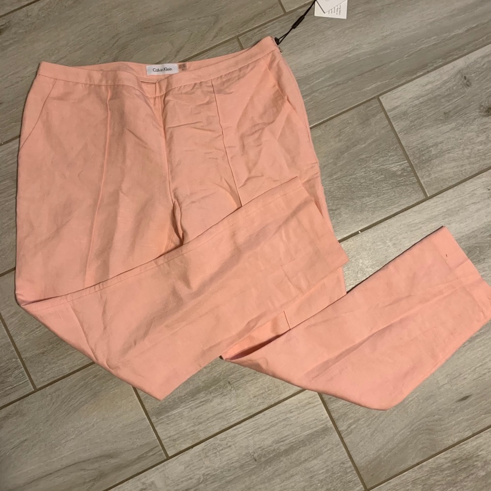 Calvin Klein side zip pants